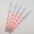Set de 5 Pinceaux Silicone & Dotting Tools
