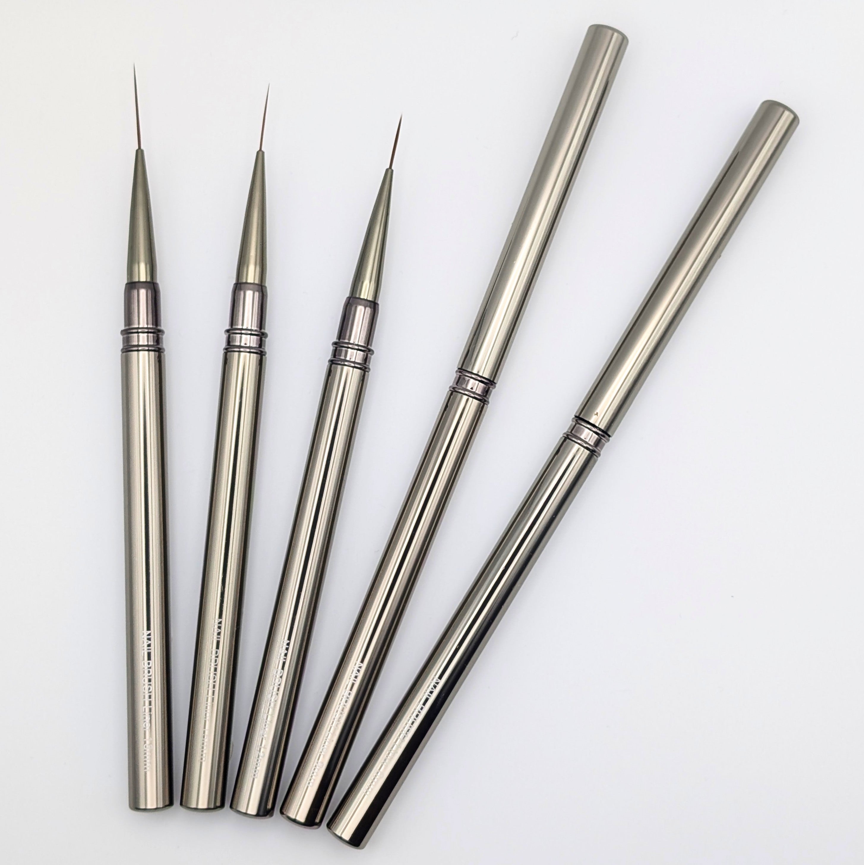 Set de 5 Pinceaux Liner Métal