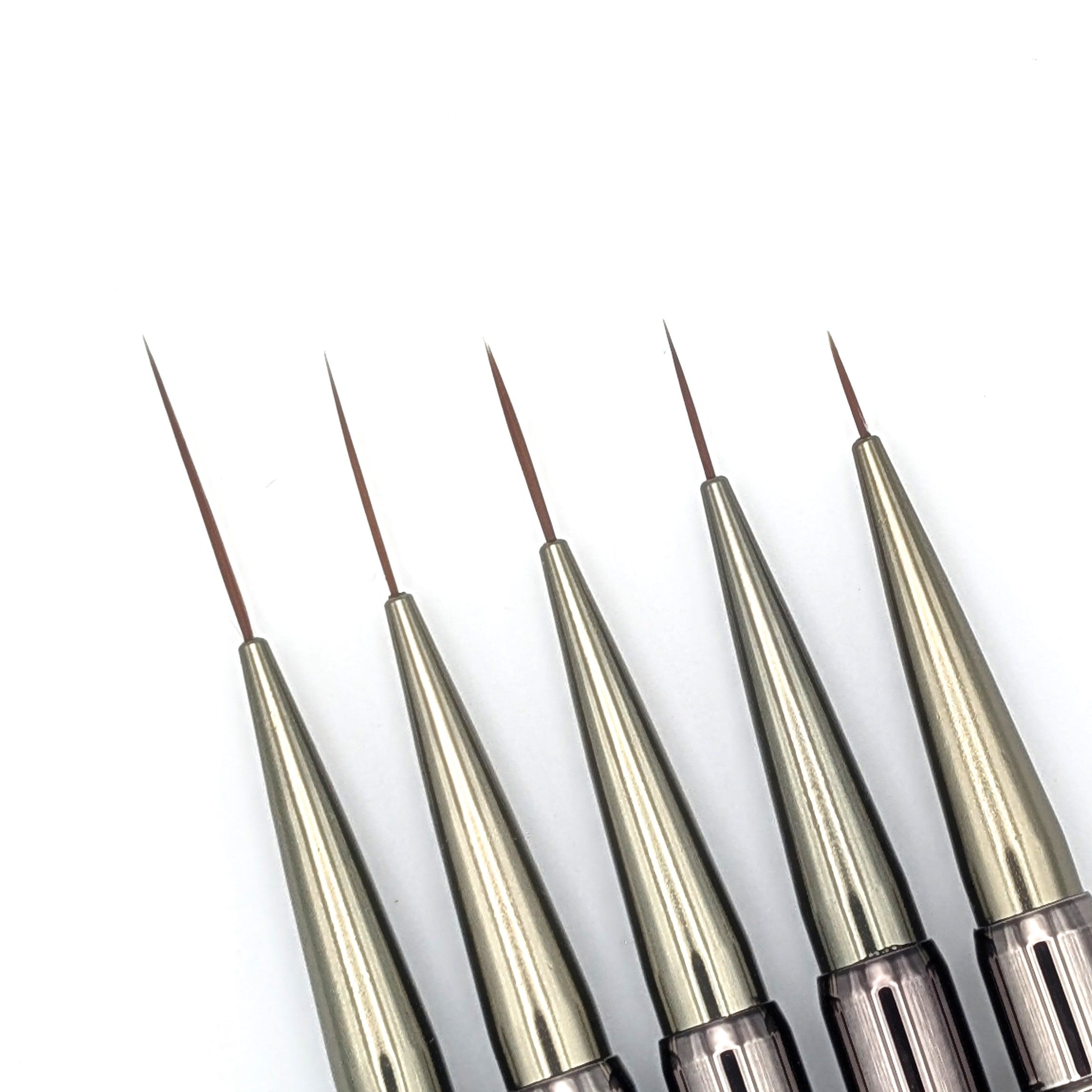Set de 5 Pinceaux Liner Métal